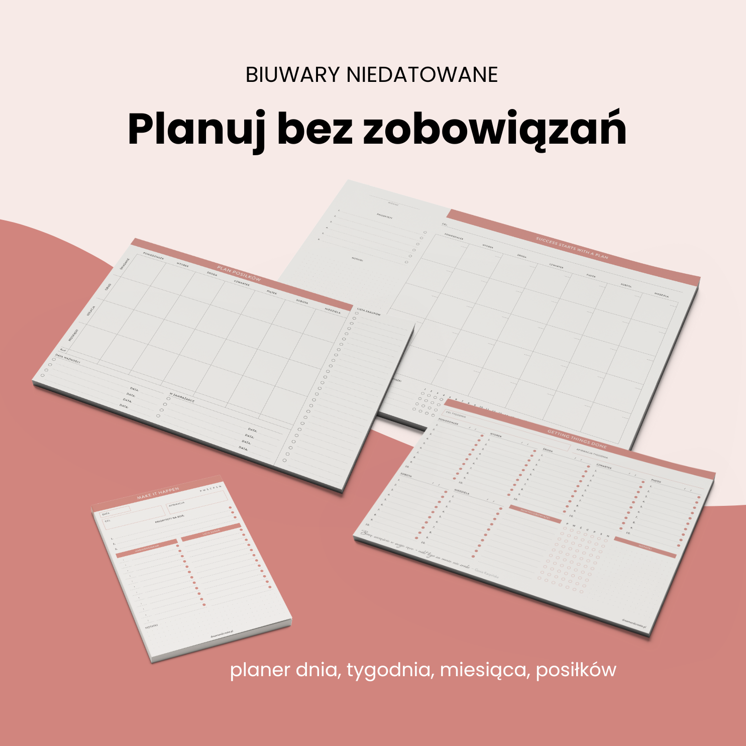 biuwar dzienny planer