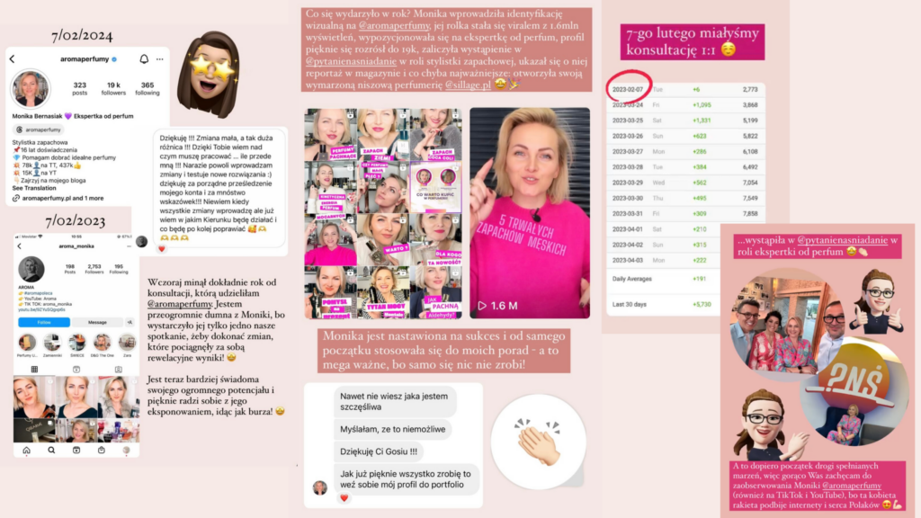 gosia karpińska biznes online instagram mentoring jak sprzedawać marka osobista