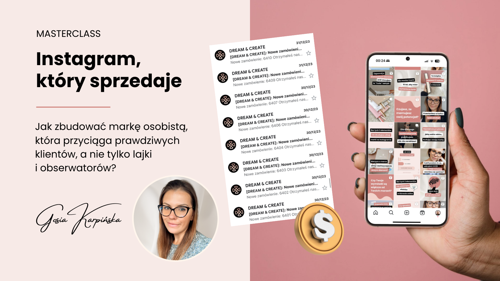 biznes online instagram mentoring jak sprzedawać marka osobista